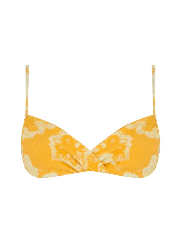 Top Meia Taça Estampado La Vie AMARELO GG