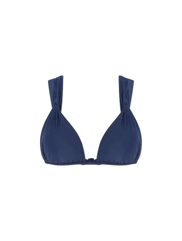 Top Cortininha Lisos Nusa DEEP BLUE M