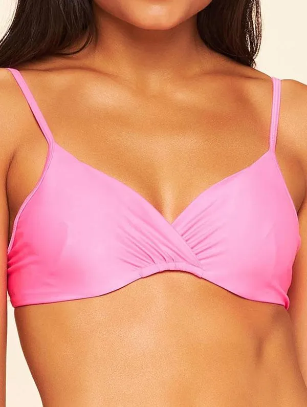 Top Meia Taça Lisos PINK FLUOR G
