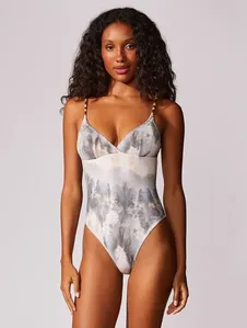 Maiô Básico Estampado Riviera CINZA G