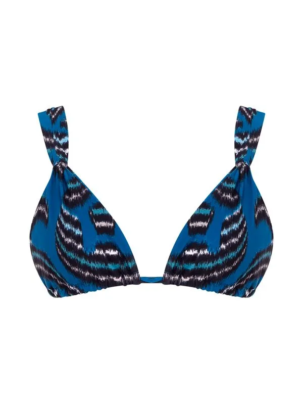 Top Cortininha Estampado La Mer MARINHO GG