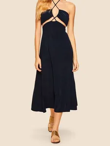 Vestido Midi Cut Out Akumal DEEP BLUE P