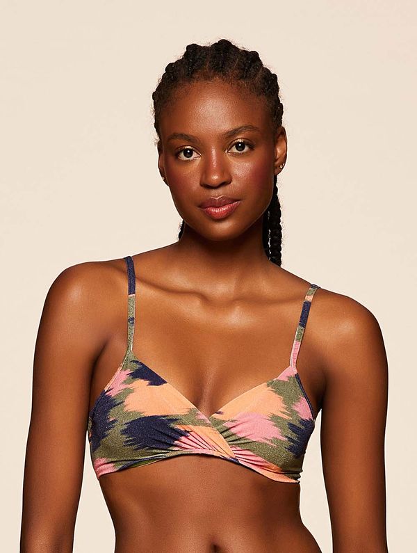 Top Meia Taça Estampado Del Toro VERDE M