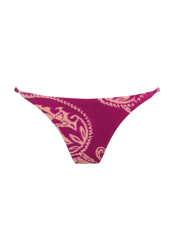 Tanga Lateral Estreita Estampada Provence ROSA G