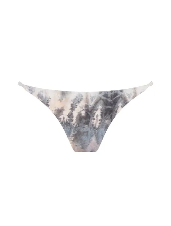 Tanga Lateral Estreita Estampada Riviera CINZA G