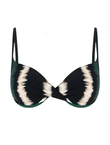 Top Meia Taça Estampado Native VERDE P