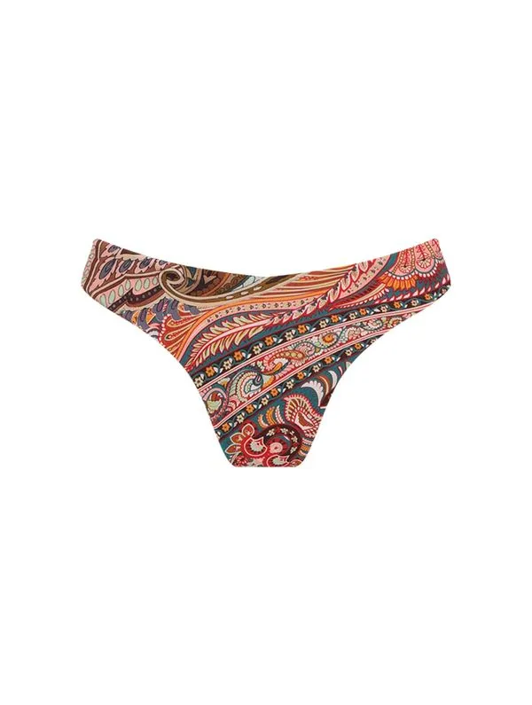 Tanga Asa Delta Estampada Capri VERMELHO G