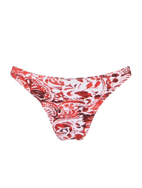 Tanga Lateral Média Estampada Chica VERMELHO PP