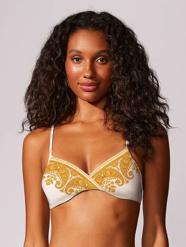 Top Meia Taça Clair AMARELO G