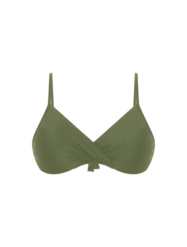 Top Meia Taça Lisos Mawi ARMY GREEN G