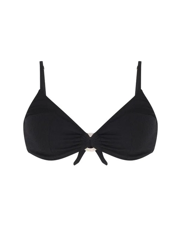 Top Triângulo Lisos Raja PRETO G