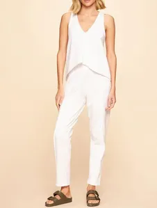Calça Lisa Best Seller Moletom OFF WHITE GG