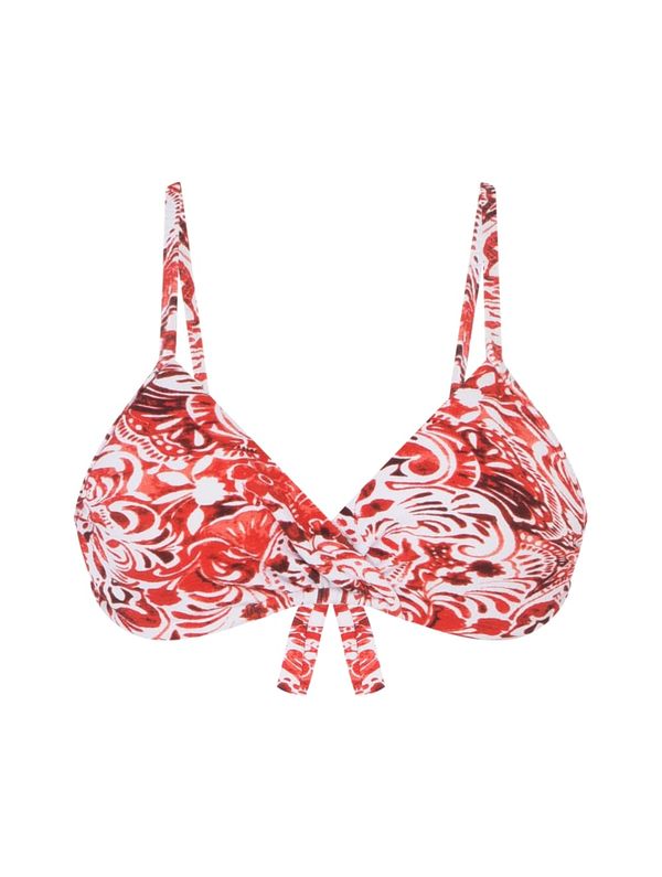 Top Meia Taça Estampado Chica VERMELHO P