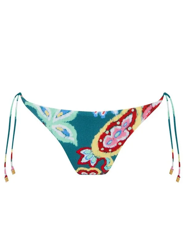 Tanga Amarradinha Estampada Puerto VERDE M