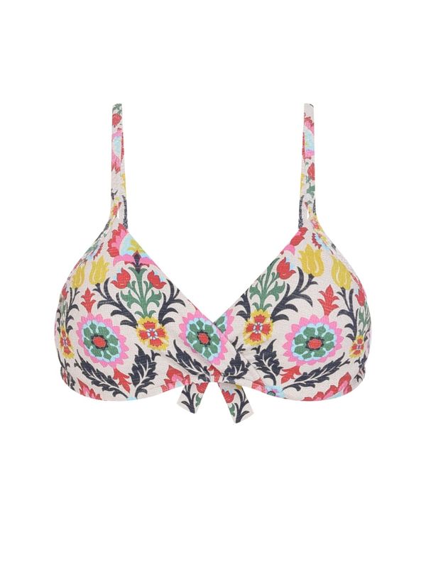 Top Meia Taça Estampado Acapulco AMARELO M