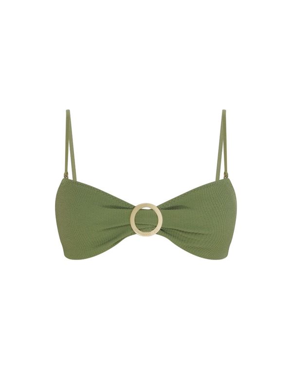 Top Faixa Lisos Lovina ARMY GREEN P