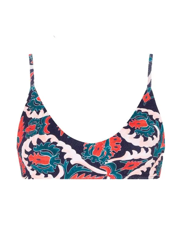 Top Faixa Estampado Montana MARINHO P