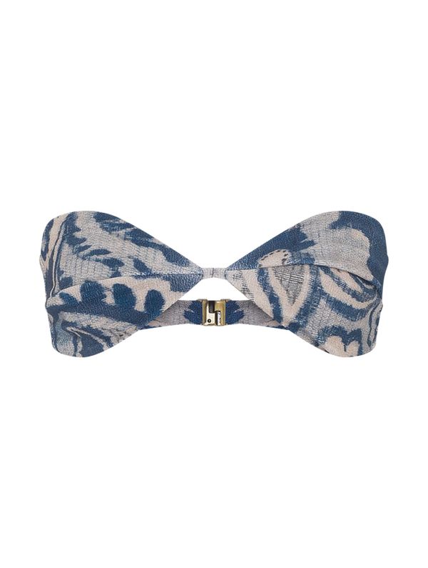 Top Bandeau Estampado Monaco AZUL PP
