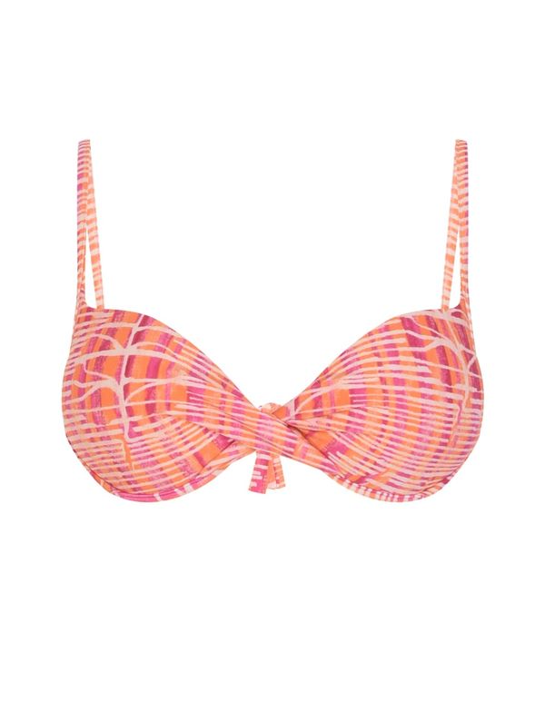 Top Meia Taça Estampado Riviera LARANJA P