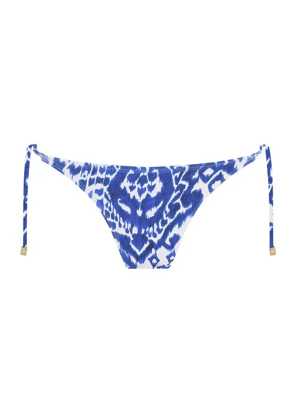 Tanga Amarradinha Estampada Ocean AZUL P