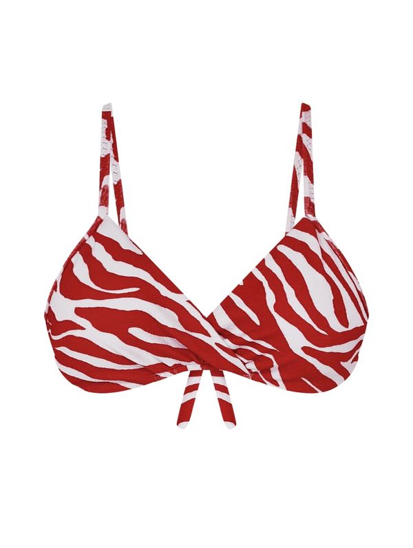Top Meia Taça Estampado Soleado VERMELHO M