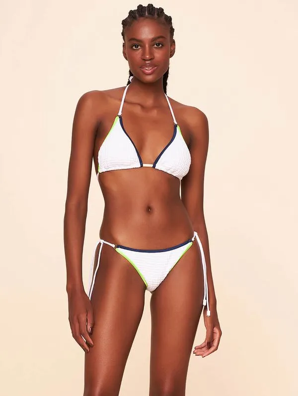 Tanga Amarradinha Lisos Drop BRANCO M