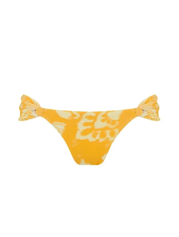 Tanga Lateral Média Estampada La Vie AMARELO P