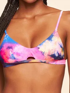 Top Faixa Estampado Maré PINK M