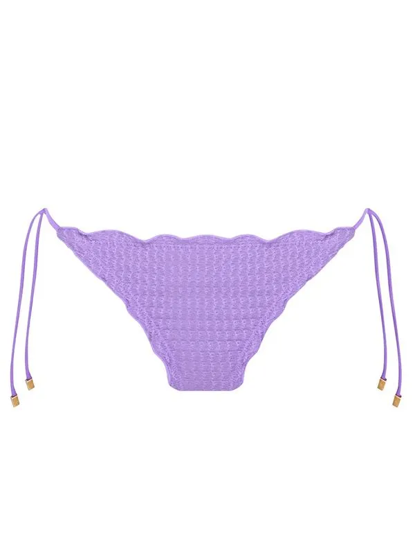 Tanga Ruffle Amarradinha Biquíni da Sorte LAVANDER M A