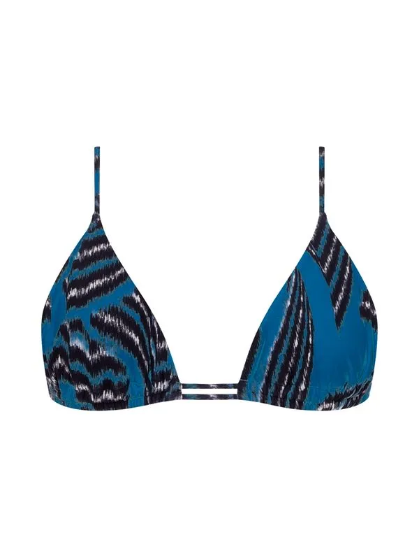 Top Cortininha Estampado La Mer MARINHO G