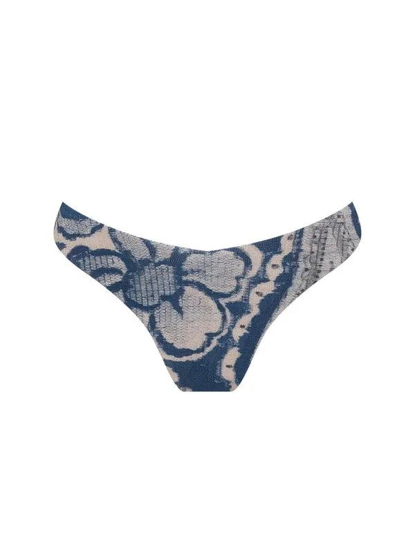 Tanga Asa Delta Estampada Monaco AZUL PP