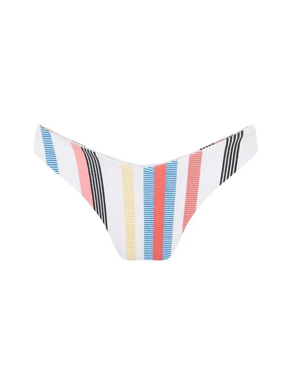 Tanga Asa Delta Estampada Bikini BRANCO P