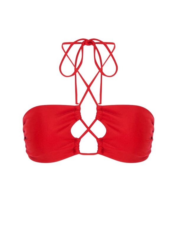 Top Frente Única Lisos Chica VERMELHO SCARLET PP