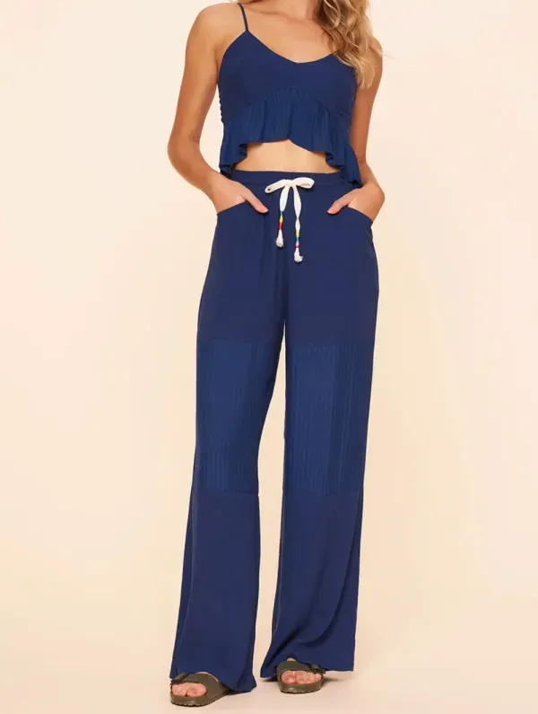 Cropped Regata Linho Colors MARINHO P