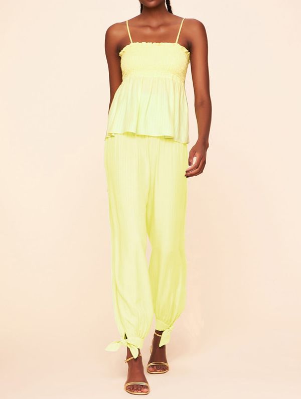 Regata Lisa Cambraia Colors AMARELO M