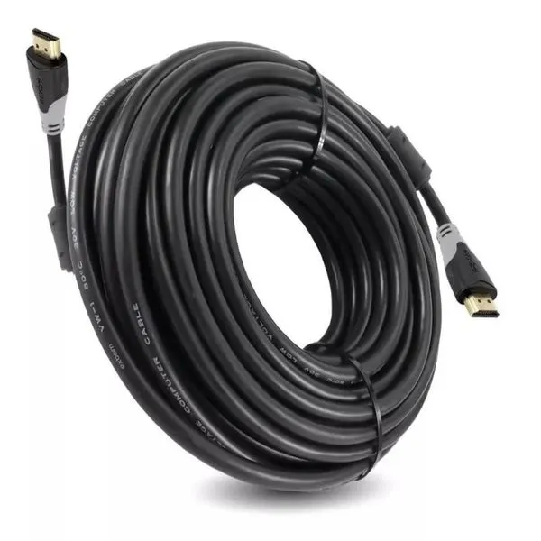 Cabo Hdmi 1.4 3d 1080p Full Hd C/ Filtro Tv Lcd Plasma Ps3 10 Mts