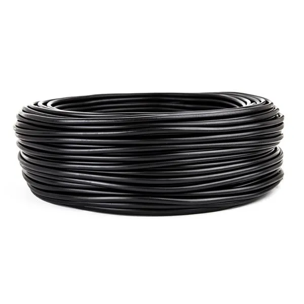 Cabo PP 2x1,00MM Elétrico Flexível Preto 1 MT