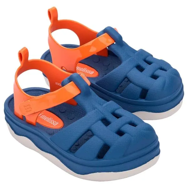 Mini Melissa Zig Baby 36181 AZUL/LARANJA 25