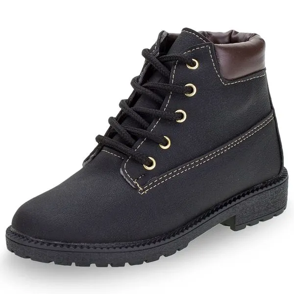 Bota Infantil NilQi - 1458 PRETO 34