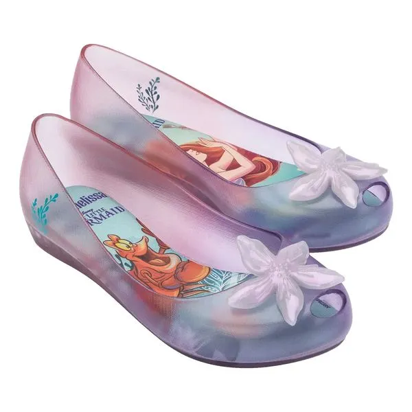 Mini Melissa Ultragirl + Little Mermaid II Infantil 33930 ROSA/LILÁS 28