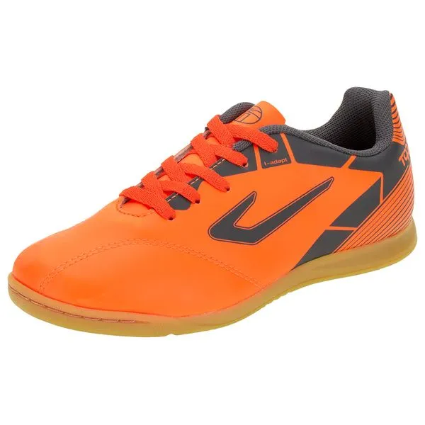 Chuteira Infantil Masculina Indoor Cup Topper - 42013468 LARANJA 30