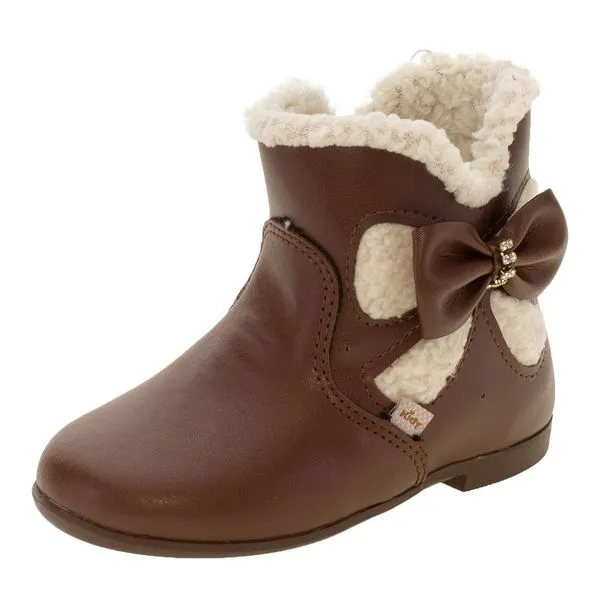 Bota Infantil Baby Soft Kidy - 1540132 CAFÉ 19