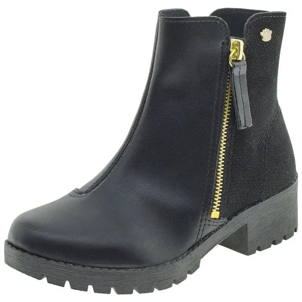 Bota Infantil Feminina Pink Cats - V0332 PRETO 31