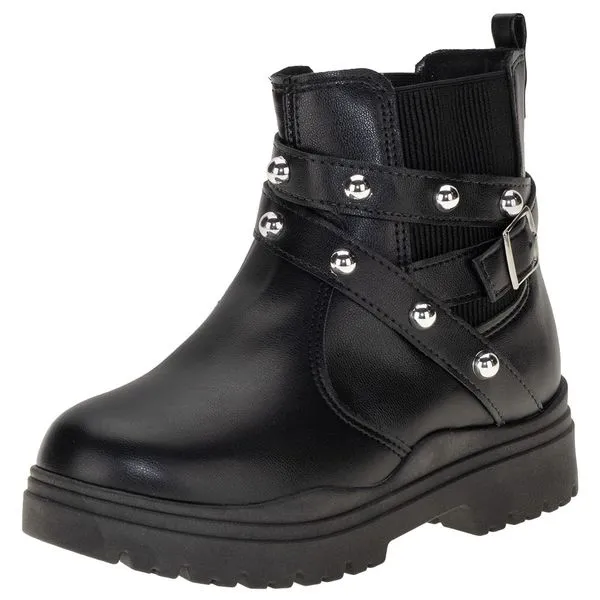 Bota Infantil Feminina Molekinha 2179202 PRETO 33