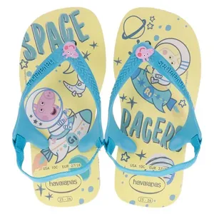 Chinelo Infantil Baby Peppa Pig Havaianas - 4145980 BEGE/AZUL 22