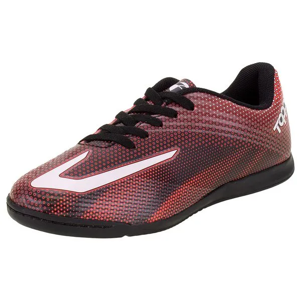 Chuteira Infantil Top Ultra III Futsal Topper - TP00790001 PRETO/VERMELHO 28