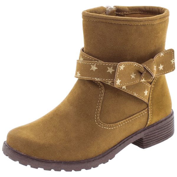 Bota Infantil Feminina Magia - 51003 CAMEL 30
