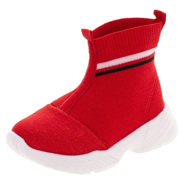 Bota Feminina Infantil Baby Molekinha - 2709100 VERMELHO 19