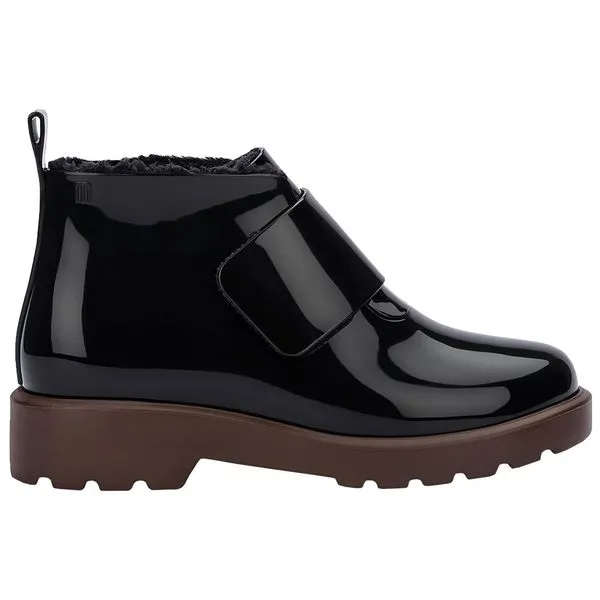 Mini Melissa Chelsea Boot Infantil 32835 PRETO/CAFÉ 32
