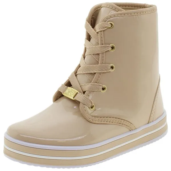 Bota Infantil Feminina NilQi - 1478 BEGE 33